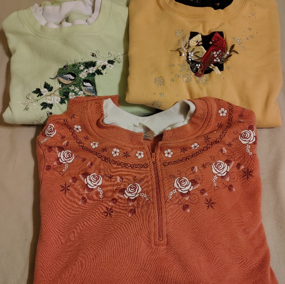 Lot Of 3 Sweatshirts